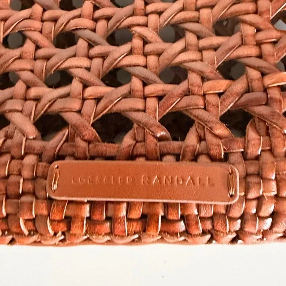Loeffler Randall Mallory Woven Leather Crossbody Bag - Picture 2 of 8